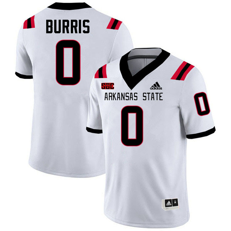 Nana Burris Arkansas State Jersey,Arkansas State Red Wolves Football Uniforms,Jersey-White Nana Burris Arkansas State Jersey,Arkansas State Red Wolves Football Uniforms,Jersey-White